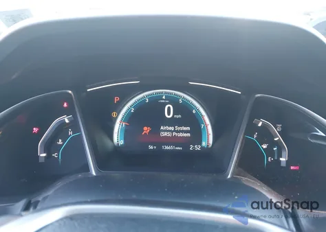 2018 Honda Civic Ex-L z USA, uszkodzony, nr VIN JHMFC1F7XJX022073